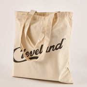 Reusable Cotton Tote Bag - Cleveland - Eco-Friendly Shopping Bag for Groceries - 15